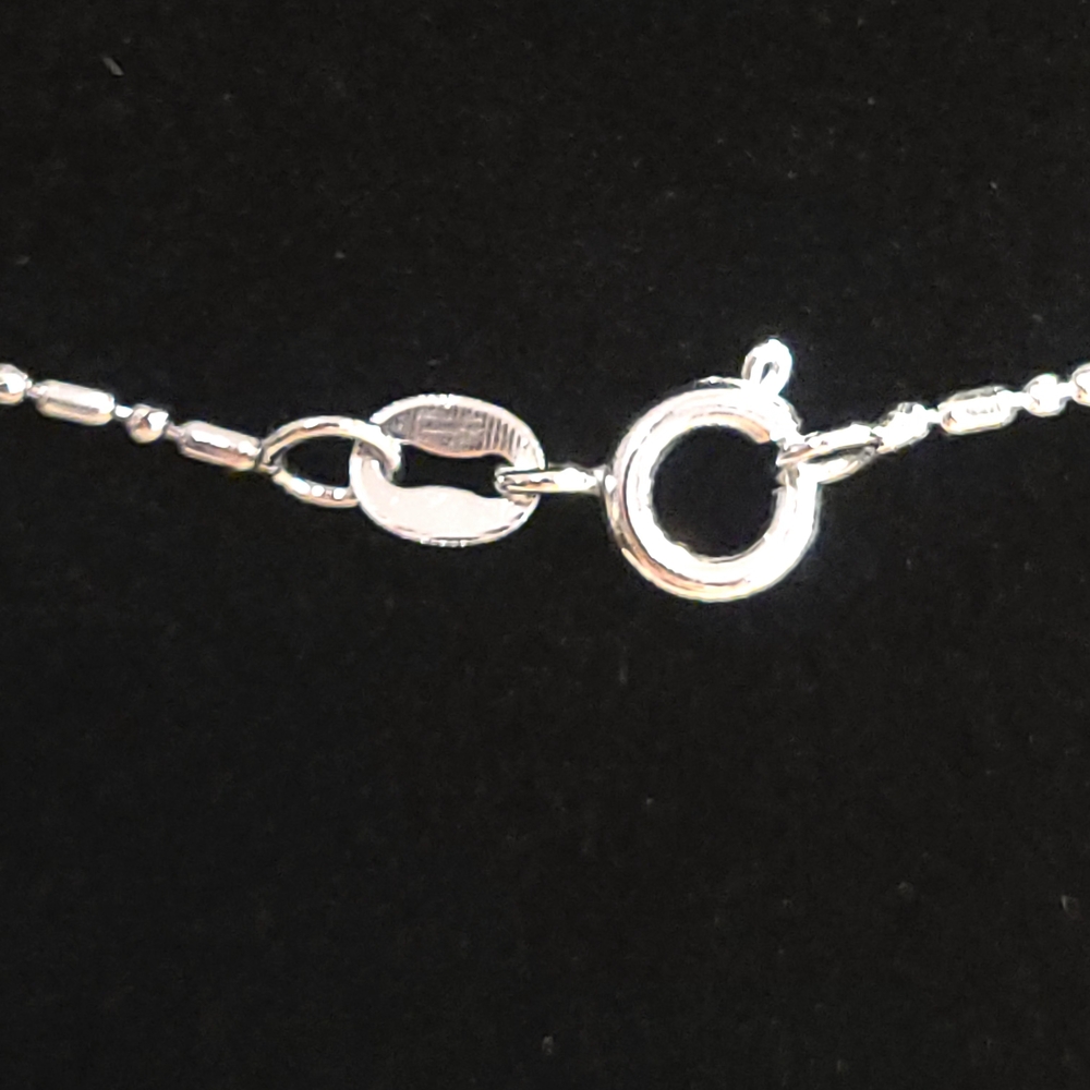 Fresh Water Pearl White Floral Pendant - Picture 6 of 6